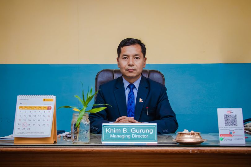 Khim Bahadur Gurung has bagged Asia's Exemplary Leader Award
