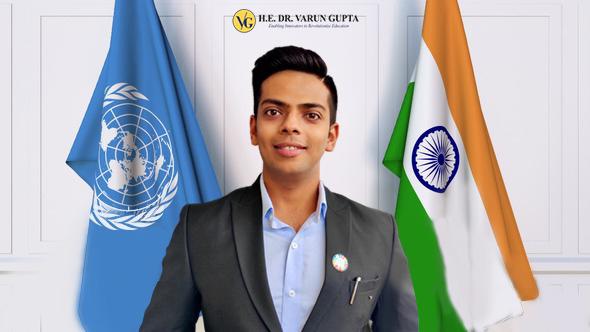 Dr Varun Gupta has bagged Asia's Most Successful Young Entrepreneur Award
